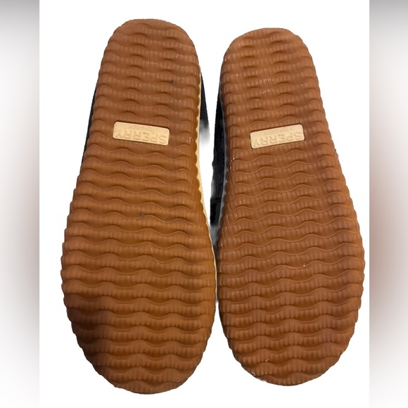 Sperry Leather Top Slider Duck Slippers 9 EUC - Picture 3 of 10